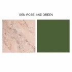 Runt design soffbord i stengods och ask tillverkat i Italien - Bering Viadurini