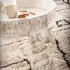 Homemotion rustikt soffbord i mangoträ - Sania Viadurini