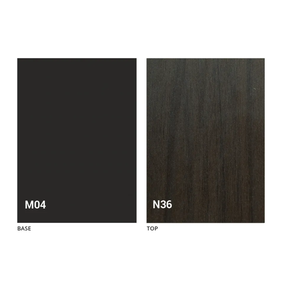 Transformatorbord i trä och stål Tillverkat i Italien - Demetro Viadurini