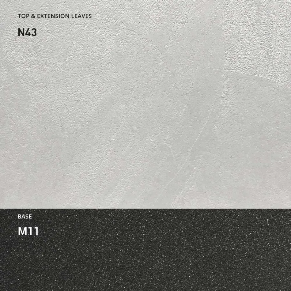 Transformerbart soffbord i trä och metall, tillverkat i Italien - Sanrocco Viadurini