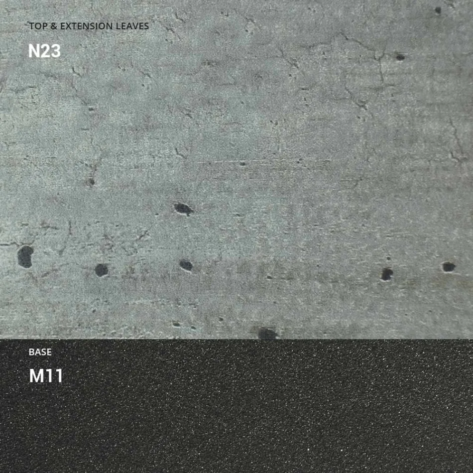 Transformerbart soffbord i trä och metall, tillverkat i Italien - Sanrocco Viadurini