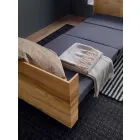 Omvandlingsbart soffbord i massivt trä tillverkat i Italien - Trabucco Viadurini