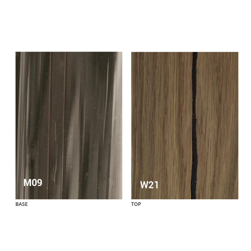 Omvandlande soffbord i massivt trä tillverkat i Italien - Trabucco Viadurini