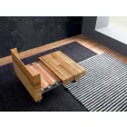 Omvandlingsbart soffbord i massivt trä tillverkat i Italien - Trabucco Viadurini