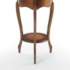 Soffbord i vardagsrummet med patinerad körsbärsinläggning Tillverkat i Italien - Irno Viadurini