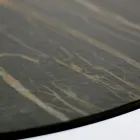 Soffbord i stål och porslin Stengods Tillverkat i Italien - Aspira Viadurini