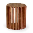 Soffbord tillverkat av akaciaträ - Vortice Viadurini