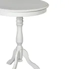 Runt vardagsrumssoffbord i olika ytskikt Made in Italy - Eracle Viadurini