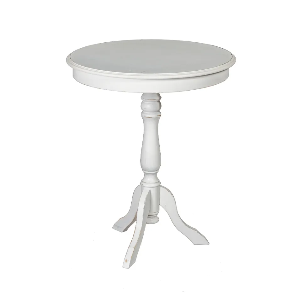 Runt vardagsrumssoffbord i olika ytskikt Made in Italy - Eracle Viadurini