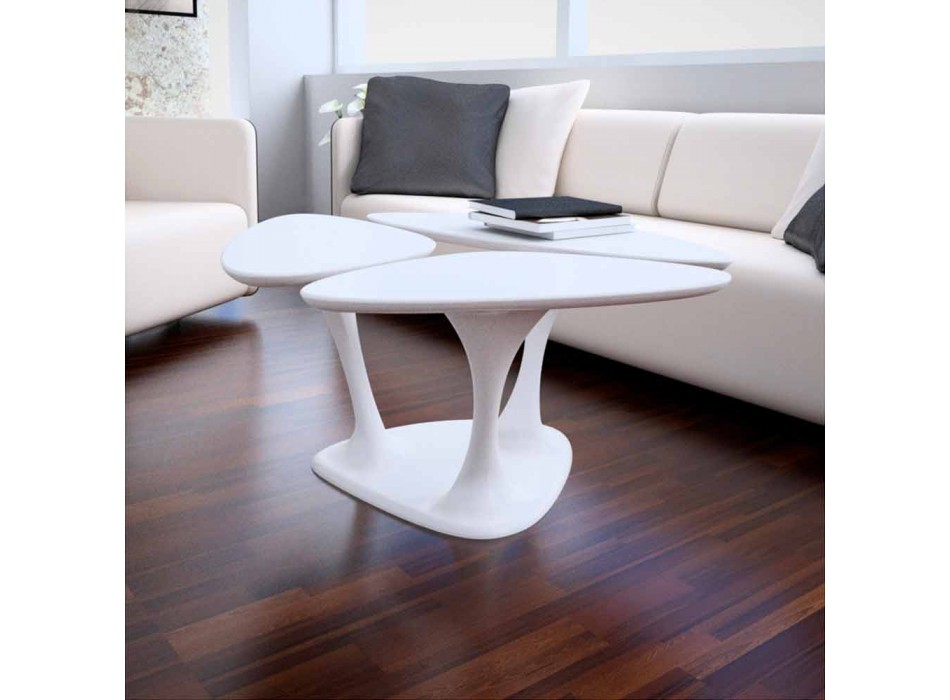Amanita Modern Design soffbord tillverkat i Italien Viadurini