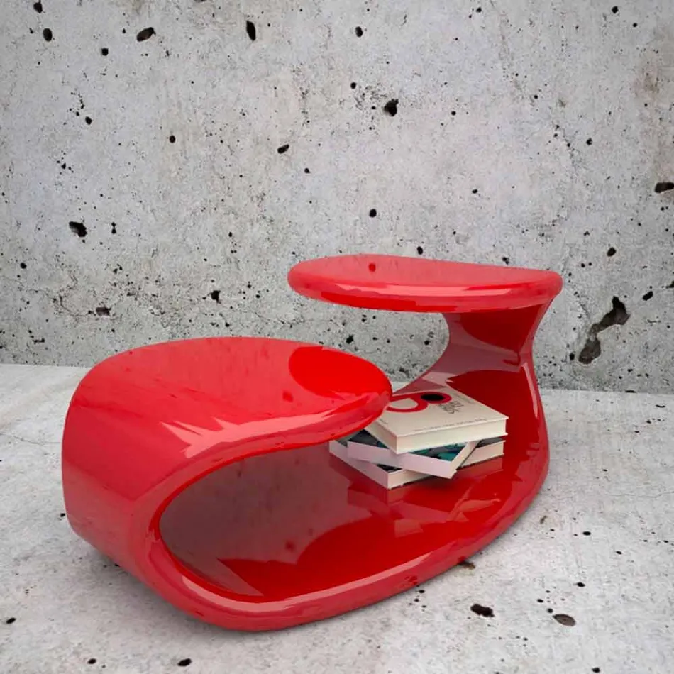 Baizo 'Design Modern Kaffebord Made In Italy Viadurini