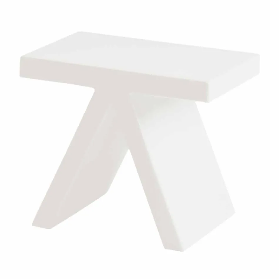 Slide Toy inomhus färgat geometriskt soffbord tillverkat i Italien Viadurini