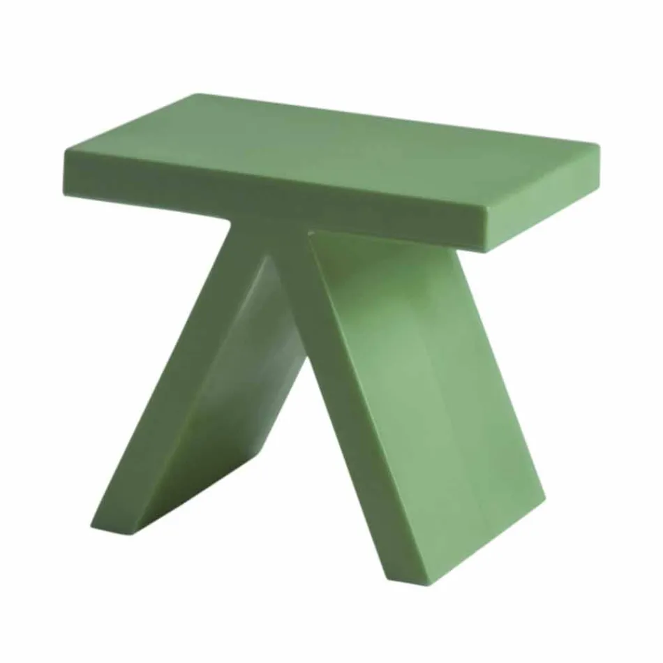 Slide Toy inomhus färgat geometriskt soffbord tillverkat i Italien Viadurini