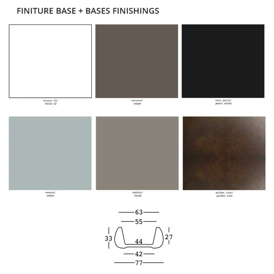 Trädgårdssoffbord med rund skiva i polyeten Tillverkat i Italien - Tibaldo Viadurini