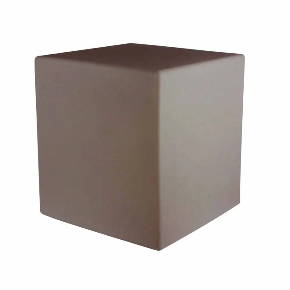 Färgat upplyst soffbord med modern design med val av tillbehör - Dadostar Viadurini