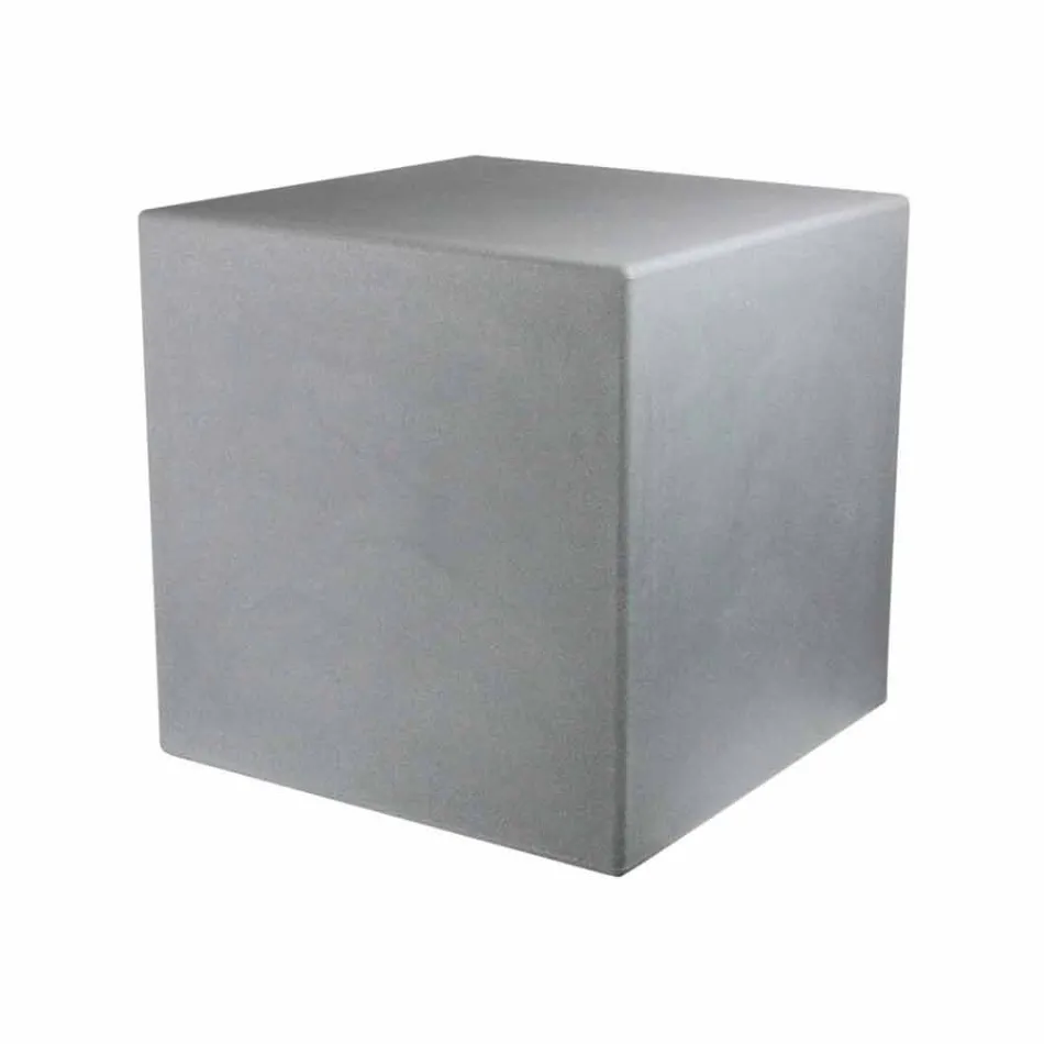 Färgat upplyst soffbord med modern design med val av tillbehör - Dadostar Viadurini