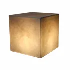 Färgat upplyst soffbord med modern design med val av tillbehör - Dadostar Viadurini