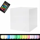 Färgat upplyst soffbord med modern design med val av tillbehör - Dadostar Viadurini