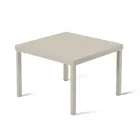 Stapelbart trädgårdssoffbord i galvaniserat stål Tillverkat i Italien - Aberdeen Viadurini