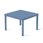 Stapelbart trädgårdssoffbord i galvaniserat stål Tillverkat i Italien - Aberdeen Viadurini