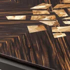 Grilli Zarafa design massivt trä soffbord tillverkat i Italien Viadurini