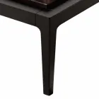 Grilli Zarafa design massivt trä soffbord tillverkat i Italien Viadurini