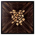 Grilli Zarafa design massivt trä soffbord tillverkat i Italien Viadurini