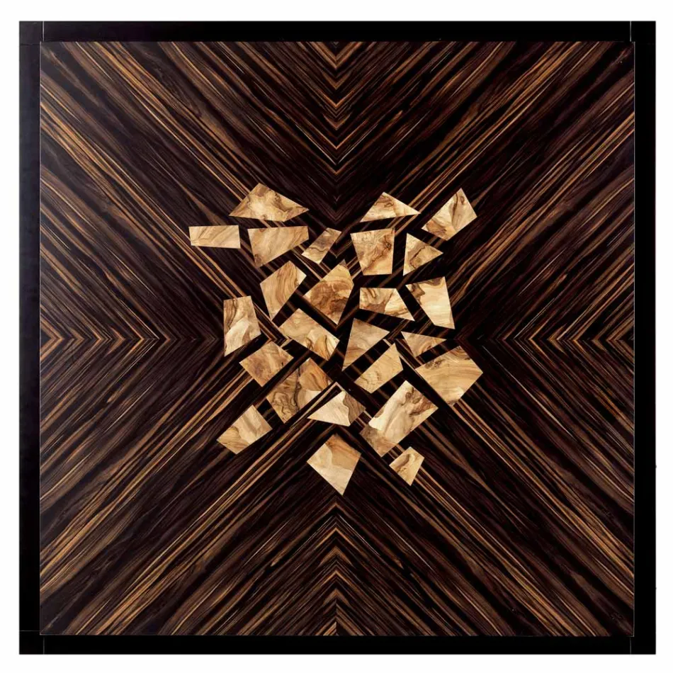 Grilli Zarafa design massivt trä soffbord tillverkat i Italien Viadurini