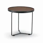 Soffbord i Canaletto valnöt i olika storlekar Made in Italy - Gubbio Viadurini