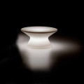 Lysande utomhus soffbord i polypropen med LED tillverkat i Italien - Desmond