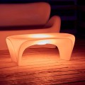 RGB Luminous Coffee Table för utomhus- eller inomhusdesign i plast - Lily av Myyour