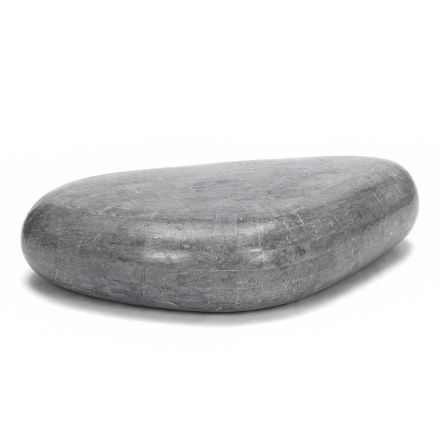 Modernt soffbord i formad fossil sten - Beth Viadurini