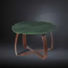 Modern metallbord laserskurna blomma form Andy Viadurini