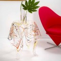 Modernt mångfärgat plexiglas soffbord tillverkat i Italien, Otto