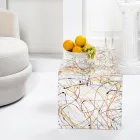 Modernt soffbord i plexiglas tillverkat i Italien - Vichy Viadurini