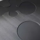 modern soffbord gjord av lackad lärk Giglio Viadurini