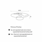 modern soffbord gjord av lackad lärk Giglio Viadurini