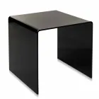 modern design Black Table 50x50cm Big Terry, tillverkad i Italien Viadurini