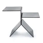 Transparent färgat plexiglas soffbord för vardagsrum Tillverkat i Italien - Kamon Viadurini