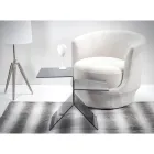 Transparent färgat plexiglas soffbord för vardagsrum Tillverkat i Italien - Kamon Viadurini