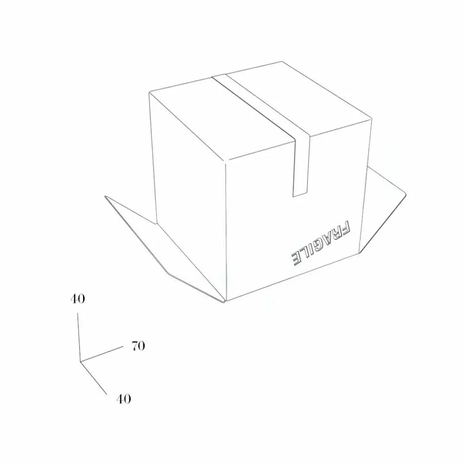 Kaffe hållare tidskrifter Fragile Mabele Viadurini