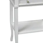 Telefonbord med 3 lådor och hylla Tillverkat i Italien - Culsu Viadurini