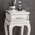 Telefonställ i klassisk stil i trä Tillverkat i Italien - Hastings Viadurini