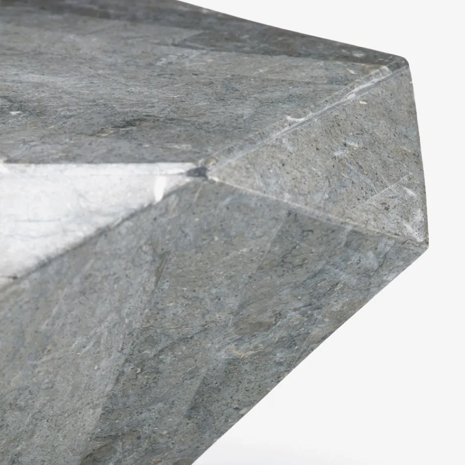 Inomhusformat soffbord i Fossil Stone Olika finish - Hörlurar Viadurini