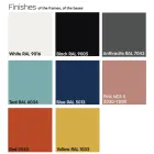 Soffbord med rund skiva i massivt trä Tillverkat i Italien - Makino Viadurini