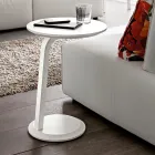 Soffbord i lackad MDF med ram i massivt trä Tillverkad i Italien - Tobiko Viadurini