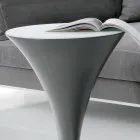 Rund soffbordsbåtsform i metall och etsat glas - ombordstigning Viadurini