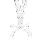 Runt soffbord i transparent plexiglas 2 dimensioner - fosfor Viadurini