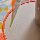 Runt soffbord för modernt vardagsrum i färgad metall Tillverkat i Italien - Raphael Viadurini