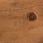 Runt soffbord i återvunnet trä och stål vitt eller grått - Genoveffa Viadurini